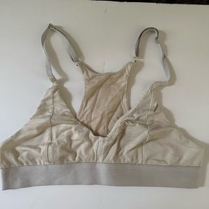 Allbirds Trino Triangle Bralette M Blizzard White